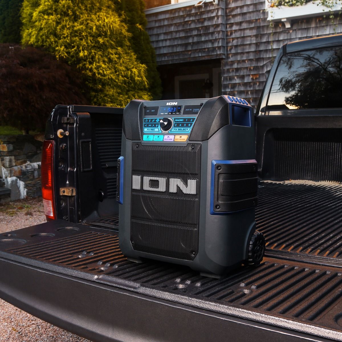 ION Audio Explorer XL All-Weather Proof w/Premium 5-Speaker Sound high power portable outdoor sound Bluetooth party speaker