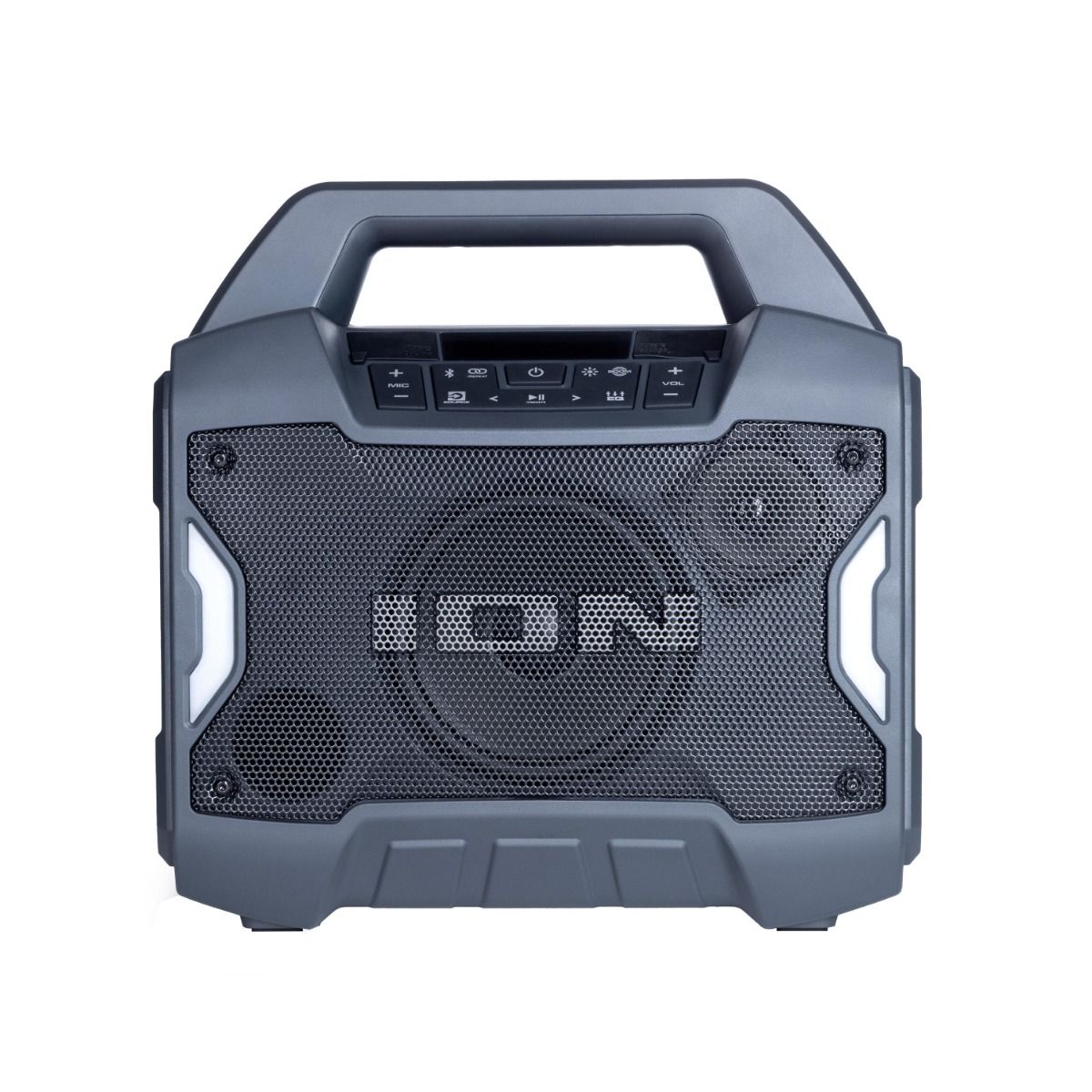 ION Audio Game Day Primetime Light-Up Speaker portable party speaker with lighting effects for events with Bluetooth 5.0