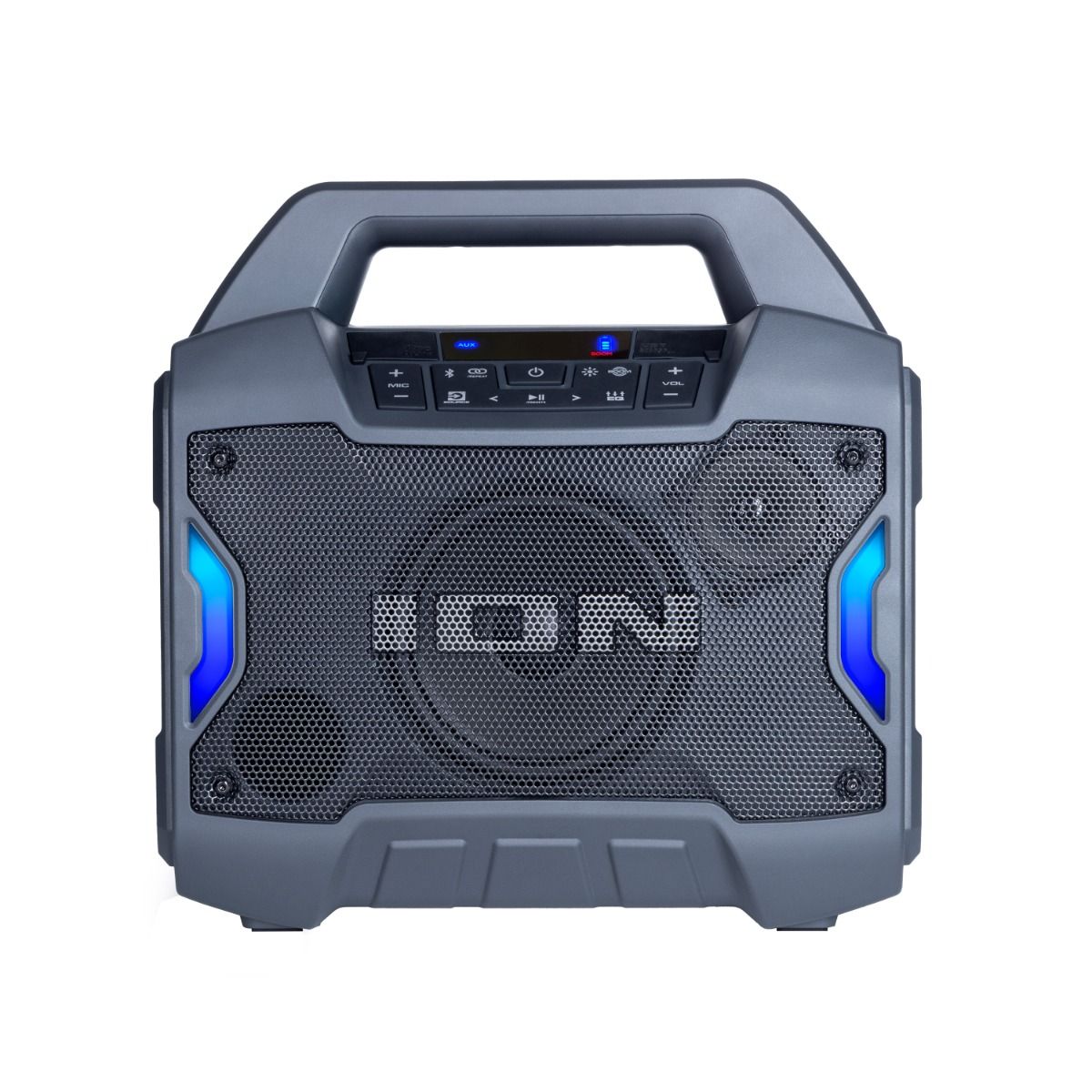 ION Audio Game Day Primetime Light-Up Speaker portable party speaker with lighting effects for events with Bluetooth 5.0