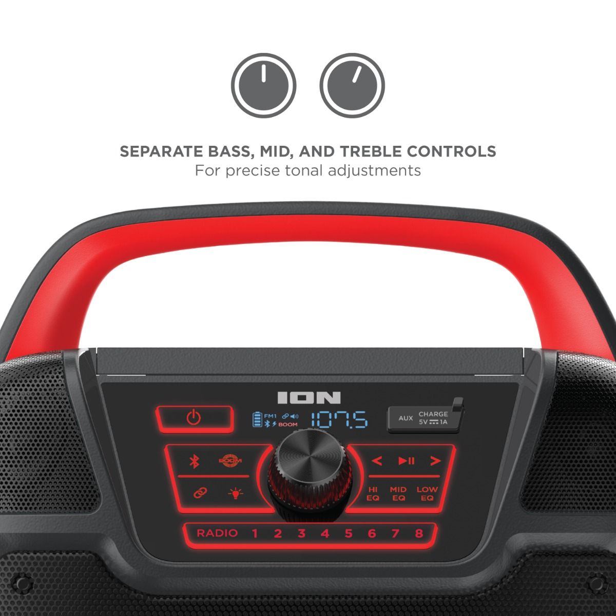 ION Audio Pathfinder 320 portable all weather speaker high power outdoor Bluetooth speaker for events and parties