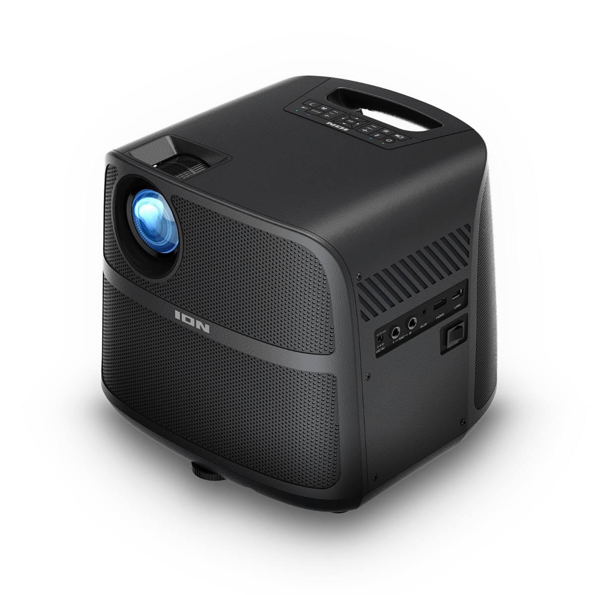 ION Audio Projector Deluxe HD Battery/AC Powered 720P HD LED home entertainment Bluetooth Projector