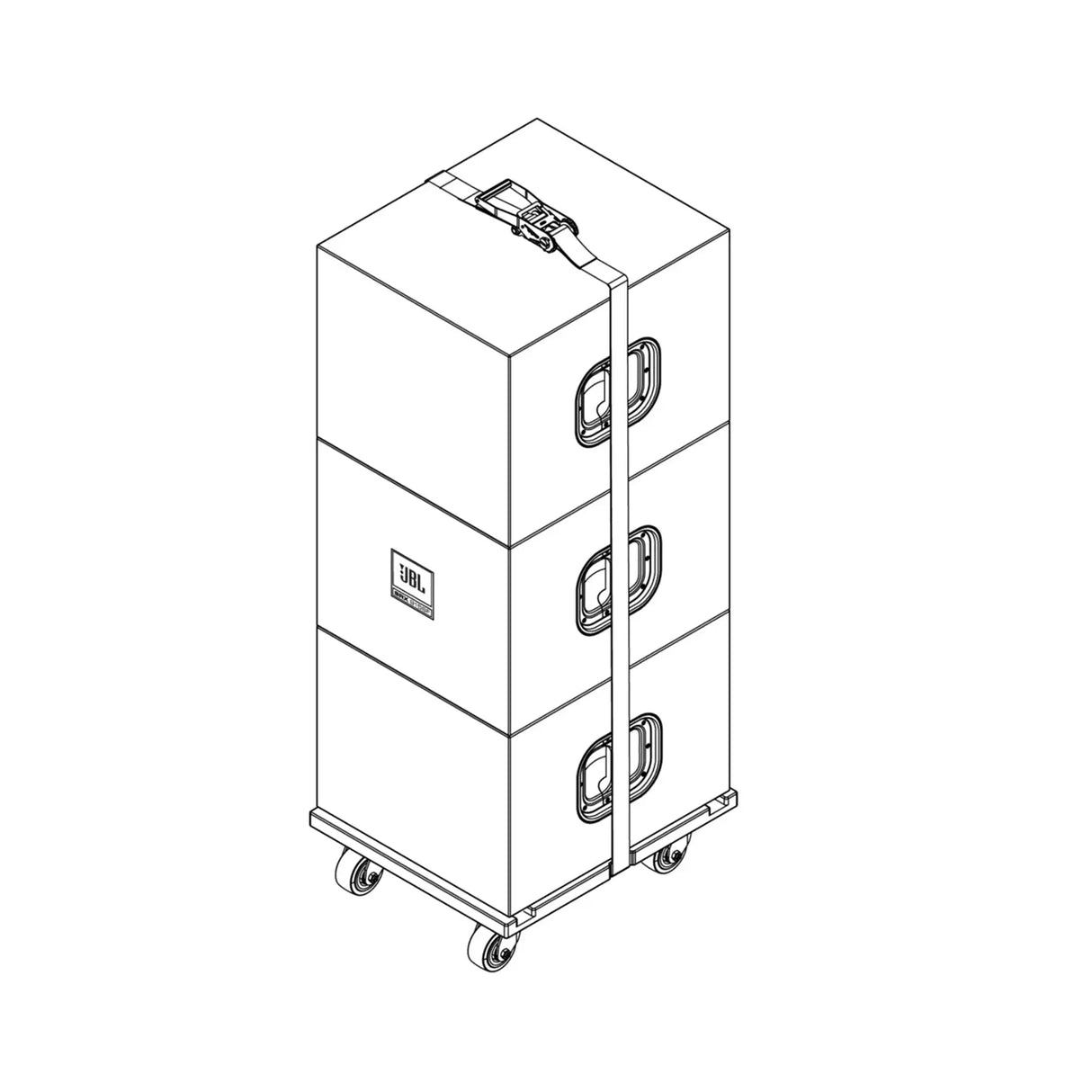 JBL SRX915S VT CVR Vertical Transporter Cover for SRX915S