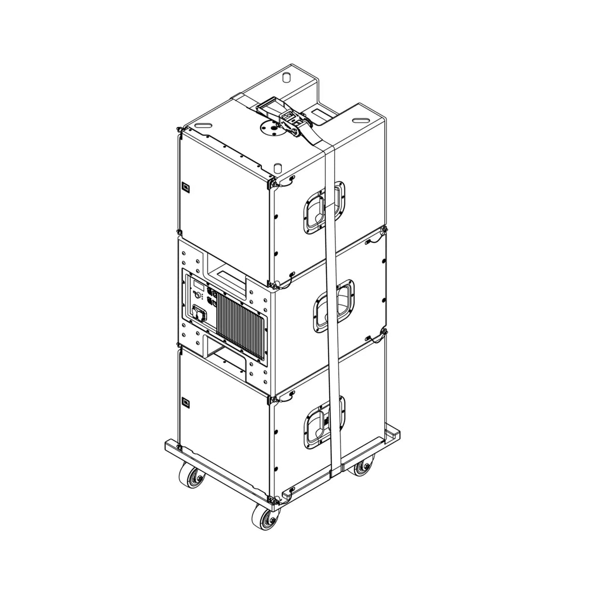 JBL SRX915S VT Vertical Transporter for SRX915S