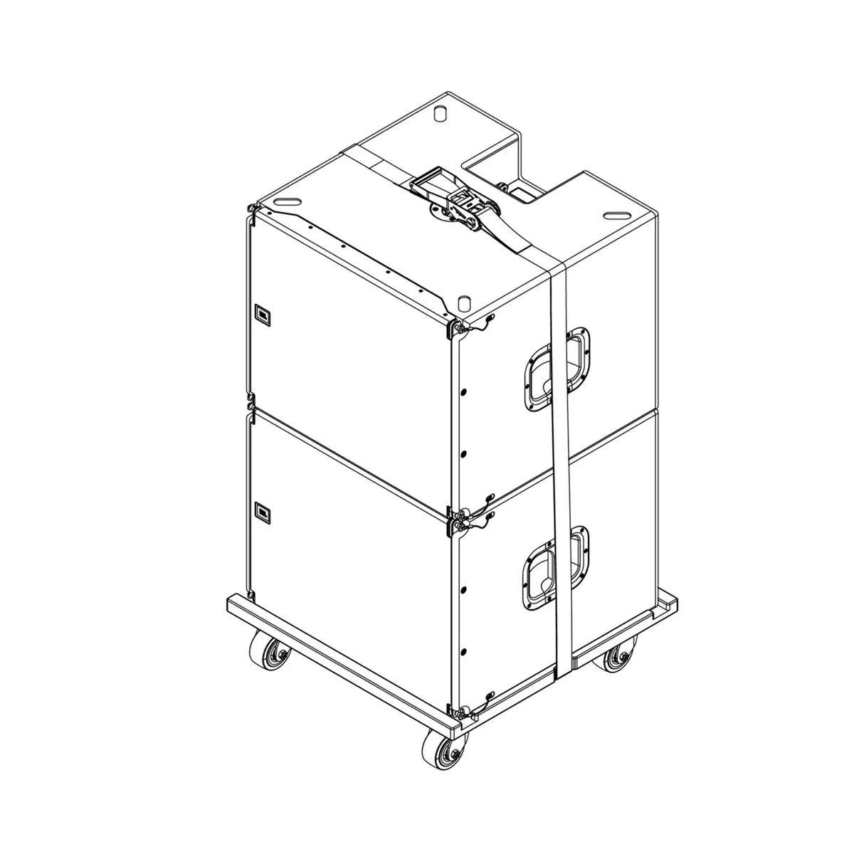 JBL SRX918S VT Vertical Transport Cart for SRX918S/SRX918SF