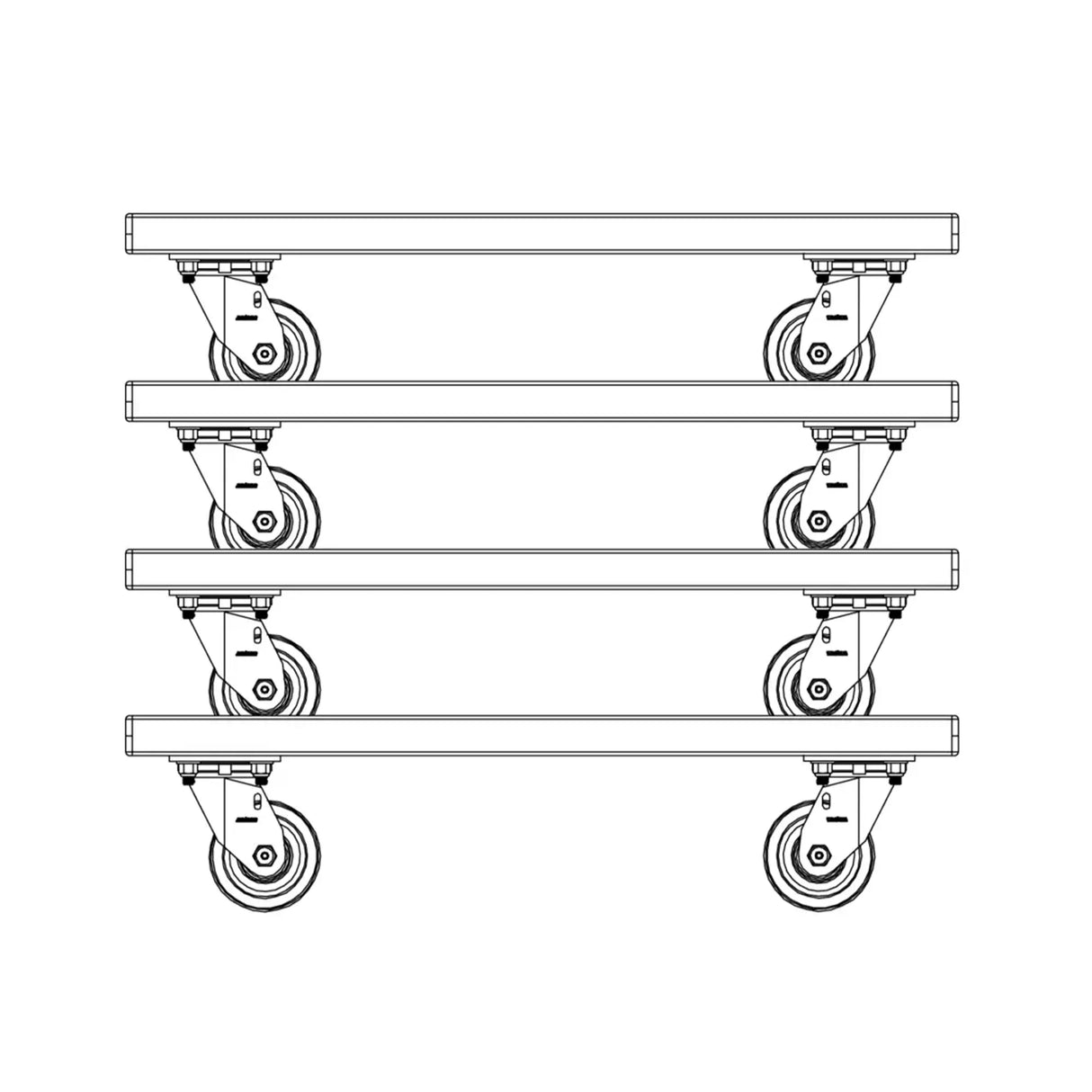 JBL SRX918S VT Vertical Transport Cart for SRX918S/SRX918SF