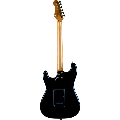JET Guitars JS-400 BK G HSS Basswood Body Electric Guitar with Gold Hardware - guitar