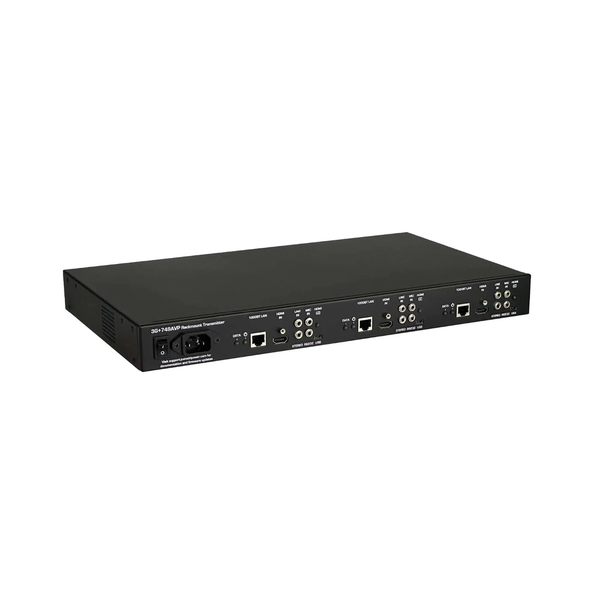Just Add Power 3G+AVP ULTRA 749AVP A/V Pro 3-In-1 Rackmount UltraHDIP Transmitter