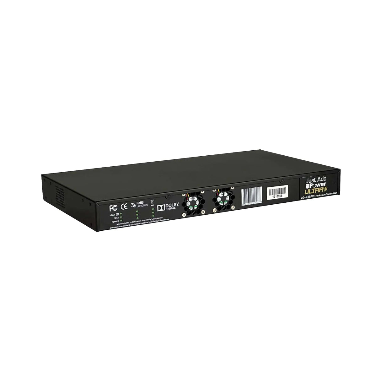 Just Add Power 3G+AVP ULTRA 749AVP A/V Pro 3-In-1 Rackmount UltraHDIP Transmitter