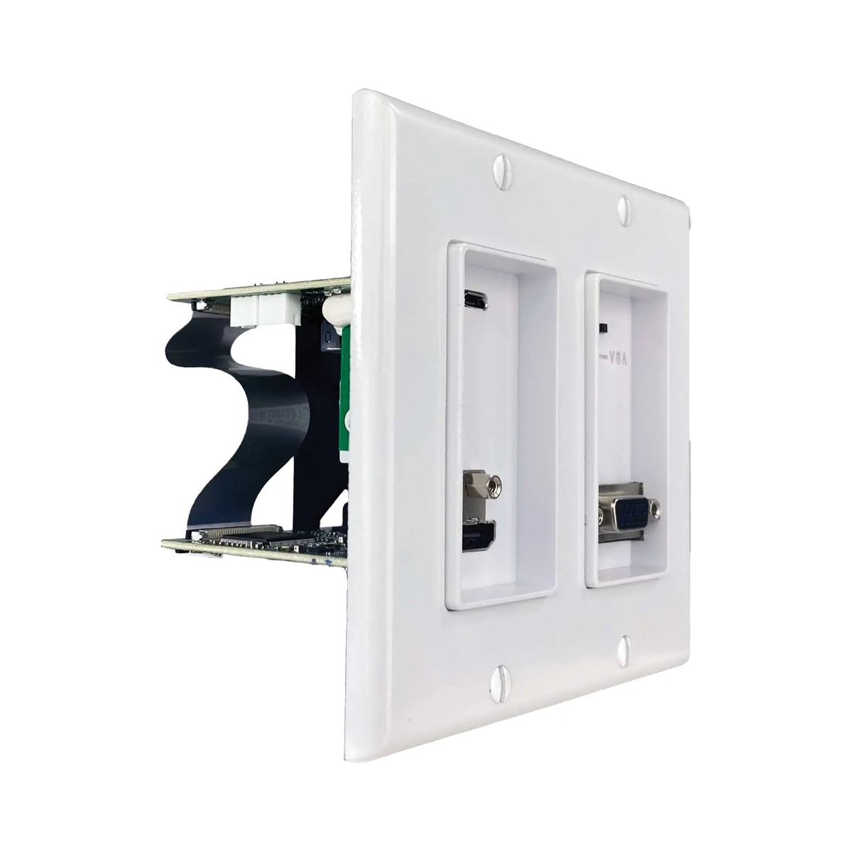 Just Add Power 3G+ ULTRA 717WP2 2-Gang HDMI/VGA UltraHDIP Wallplate Transmitter