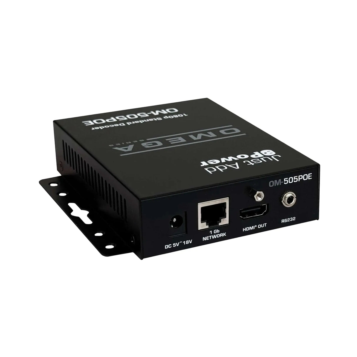 Just Add Power 2G/3G OMEGA 505POE HD over IP Gigabit Receiver