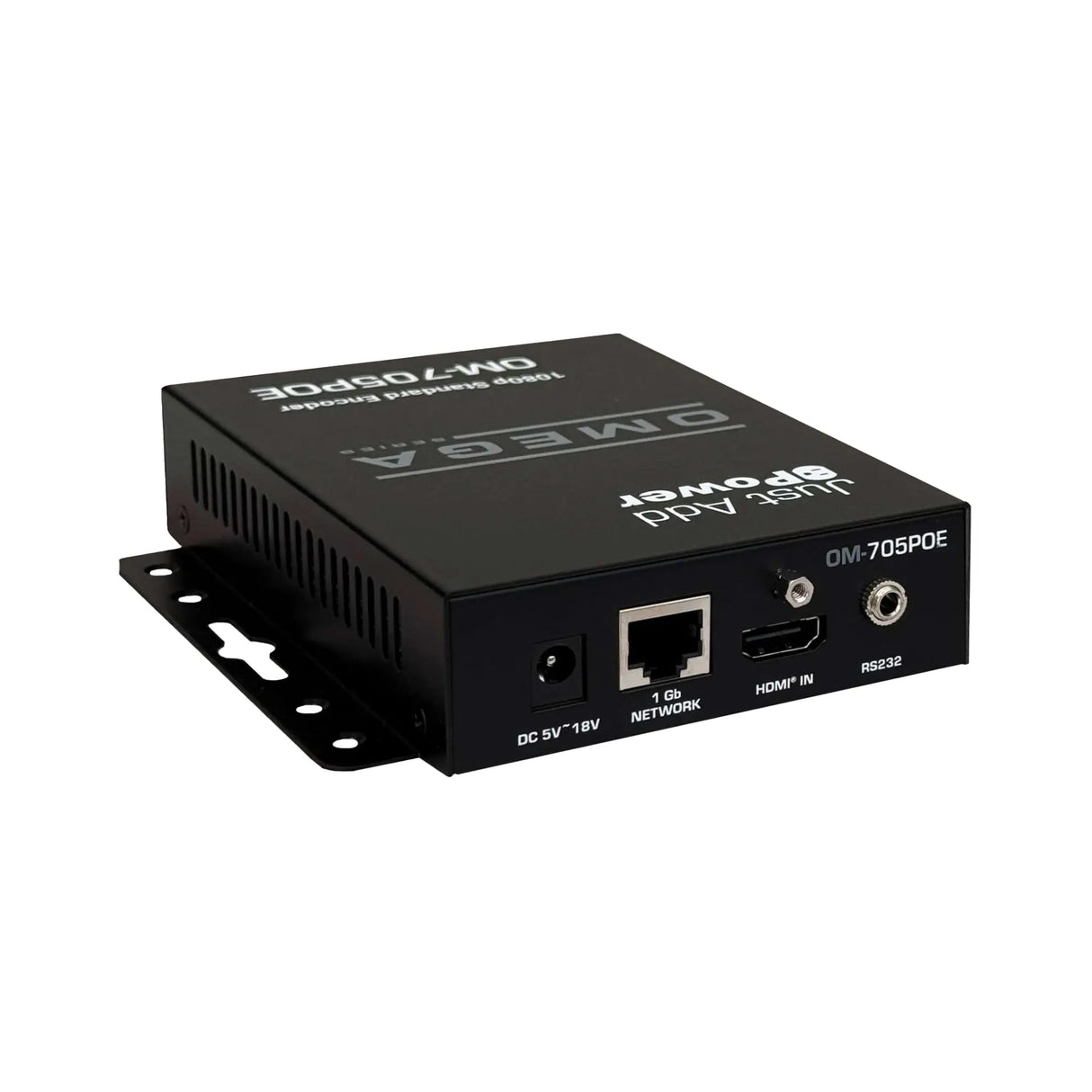 Just Add Power 2G/3G OMEGA 705POE HD over IP Gigabit Transmitter