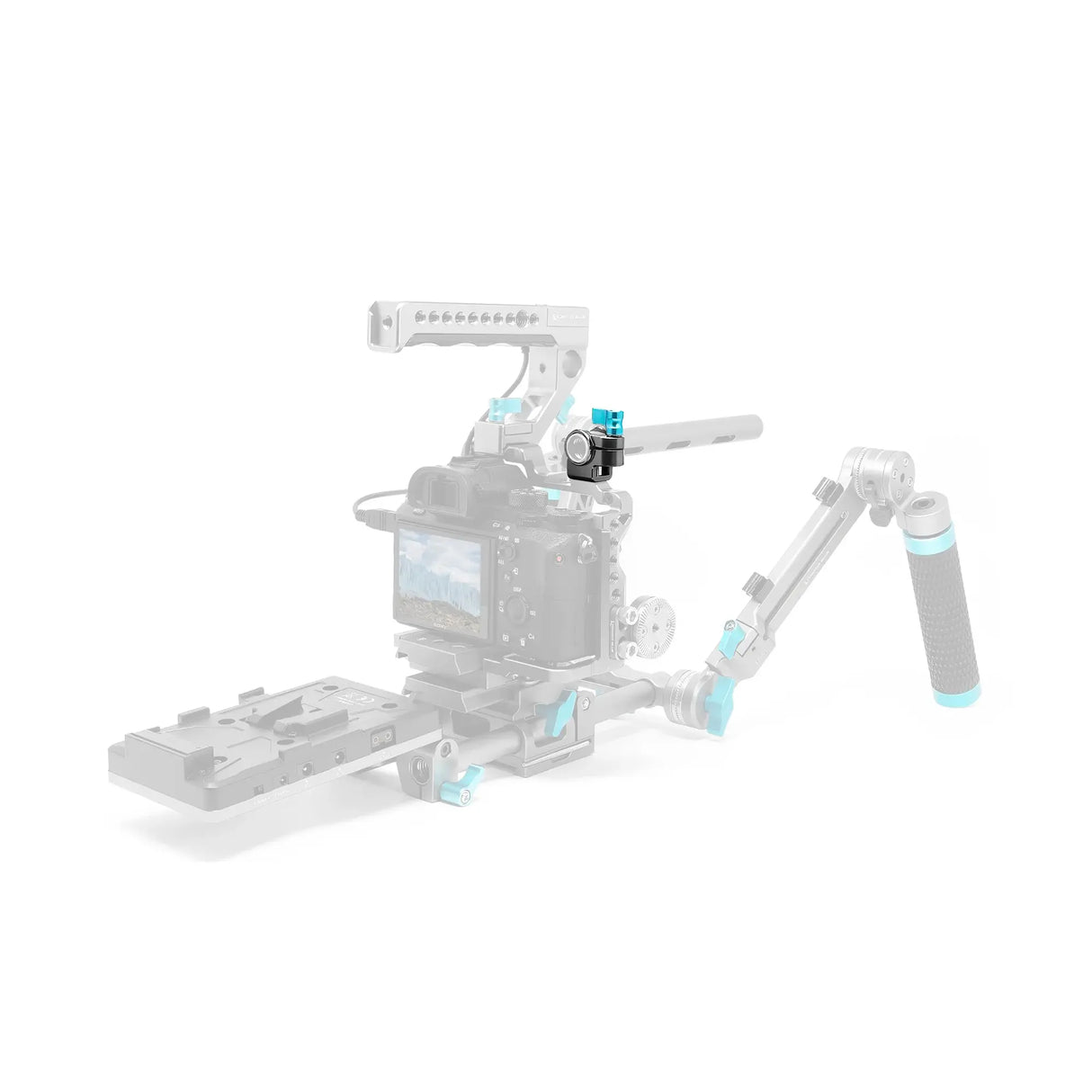 Kondor Blue 15SRCA 15mm Single Rod Cage Adapter