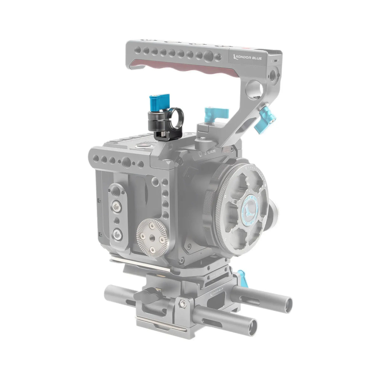 Kondor Blue 15SRCA 15mm Single Rod Cage Adapter