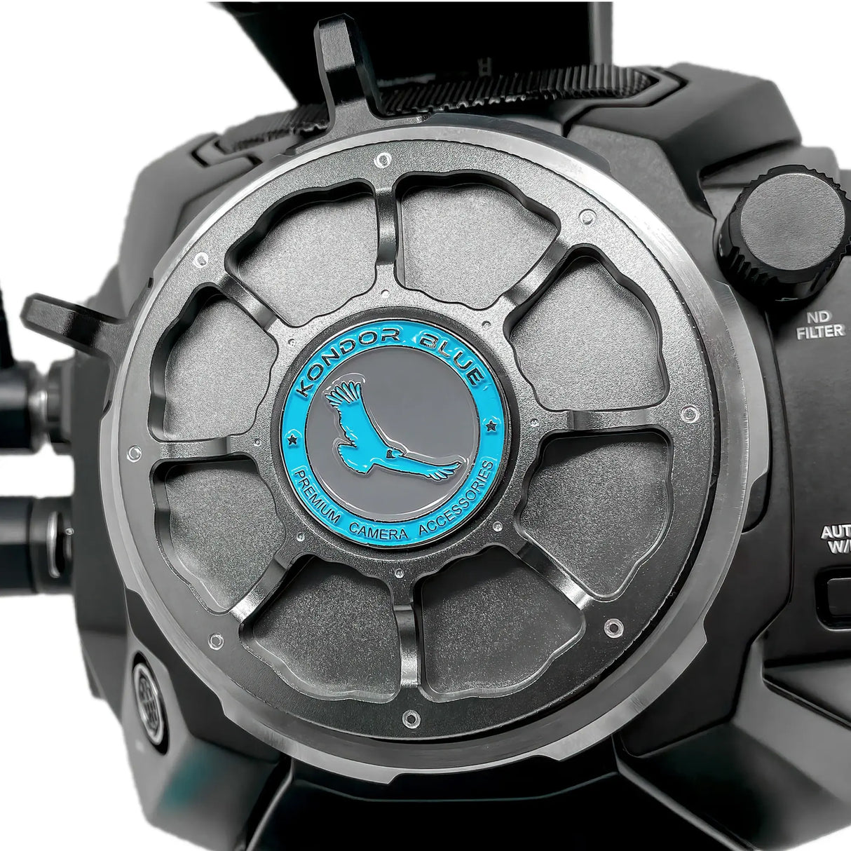 Kondor Arri-BC Arri PL Mount Body Cap Metal, Space Gray Aluminum Alloy