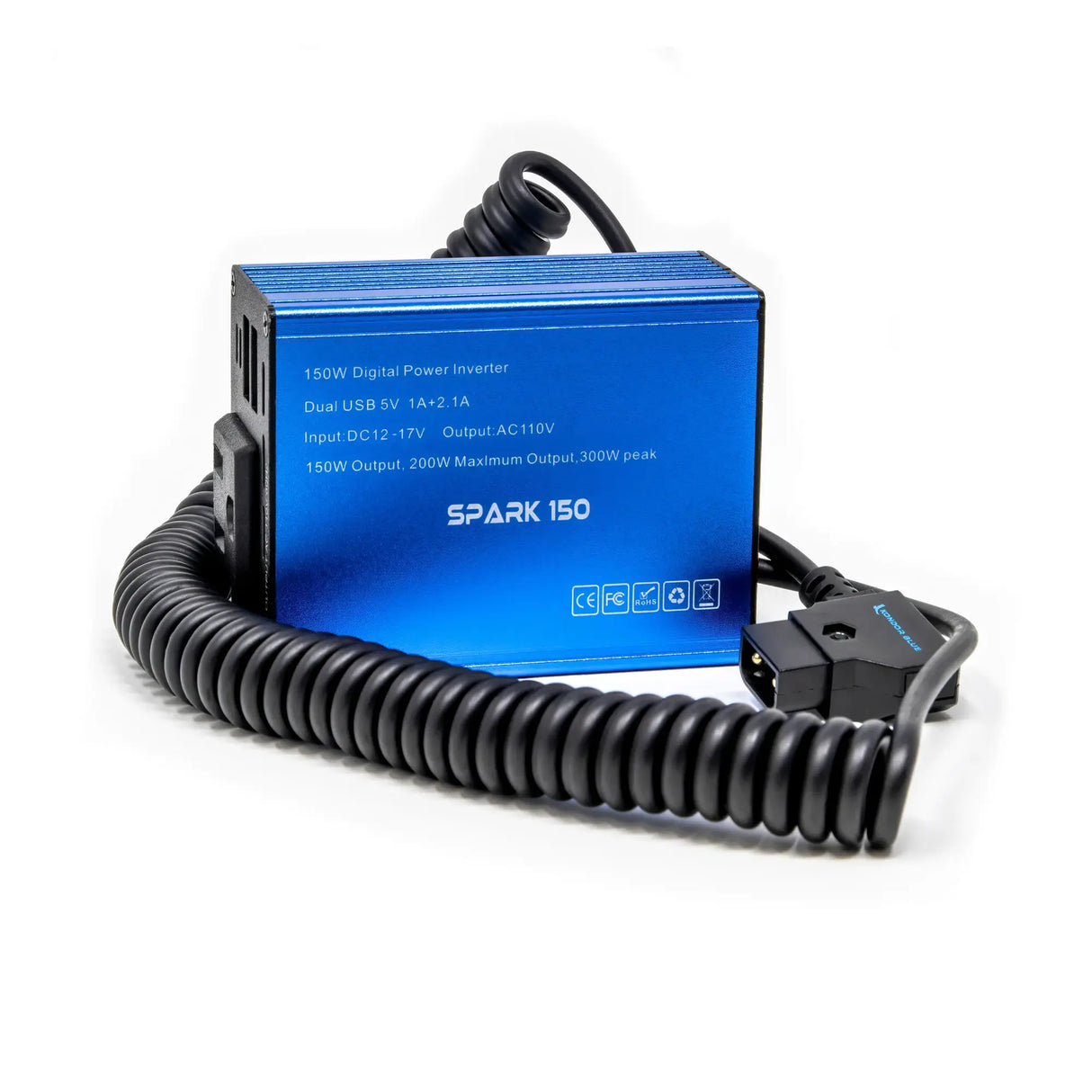 Kondor Blue caja150W SPARK 150 D-TAP to AC Power Supply Wall Plug