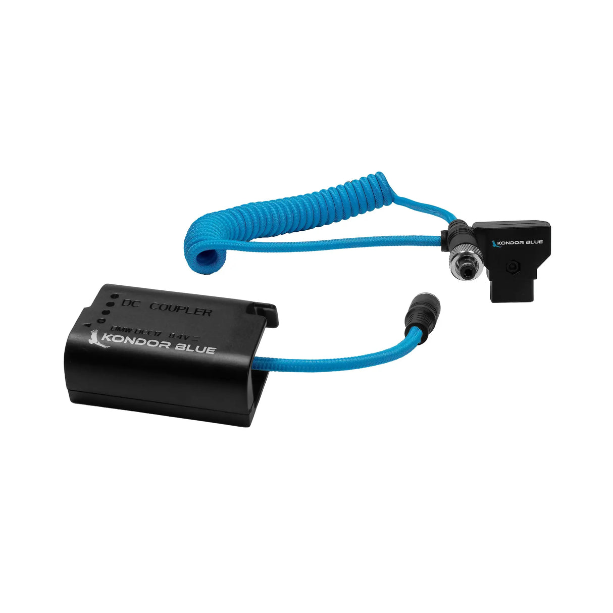 Kondor Blue D-Tap to Lumix S5 GH5 DMW-BLK22 Dummy Battery Cable