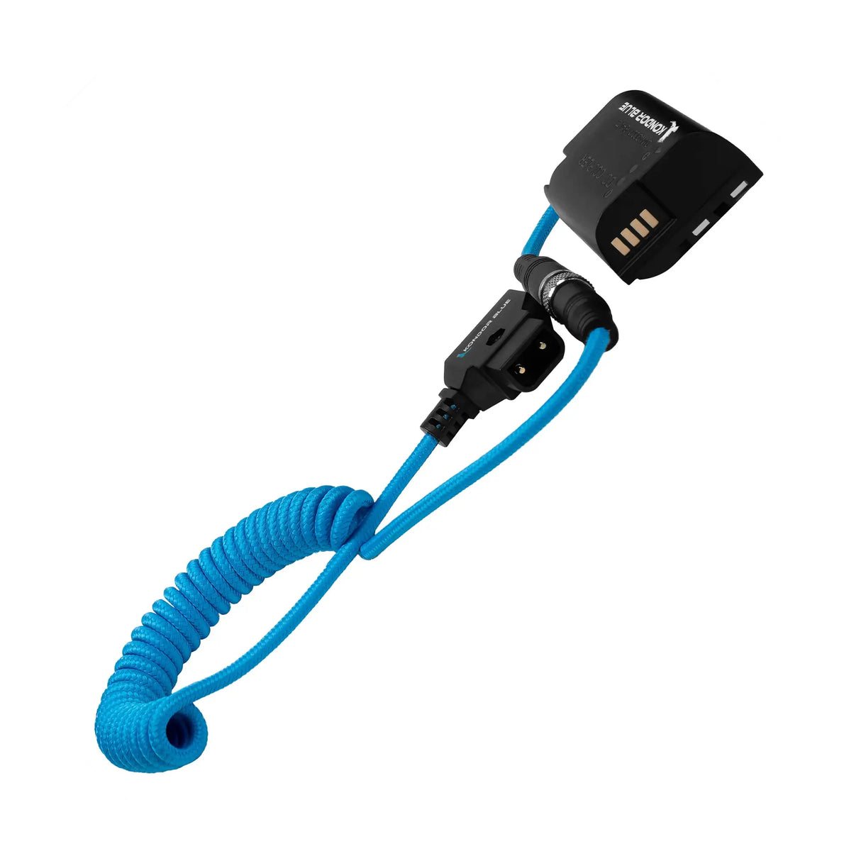 Kondor Blue D-Tap to Lumix S5 GH5 DMW-BLK22 Dummy Battery Cable