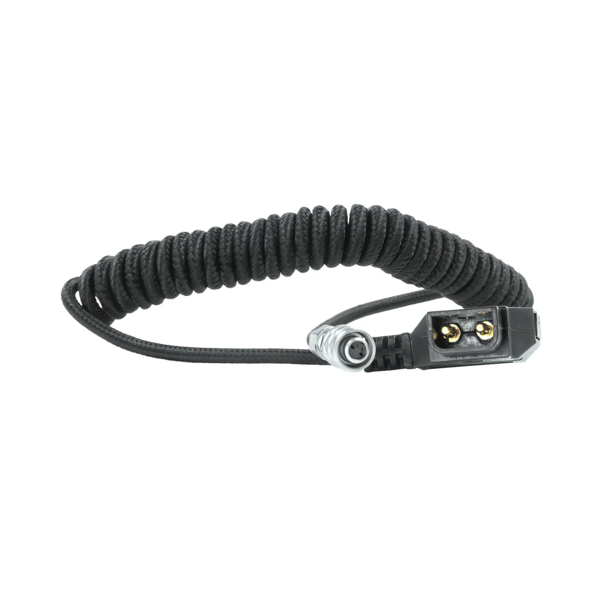 Kondor Blue WeipuBM4kCoil-Bk-FBM Coiled D-Tap to BMPCC 6K/4K Power Cable, Black