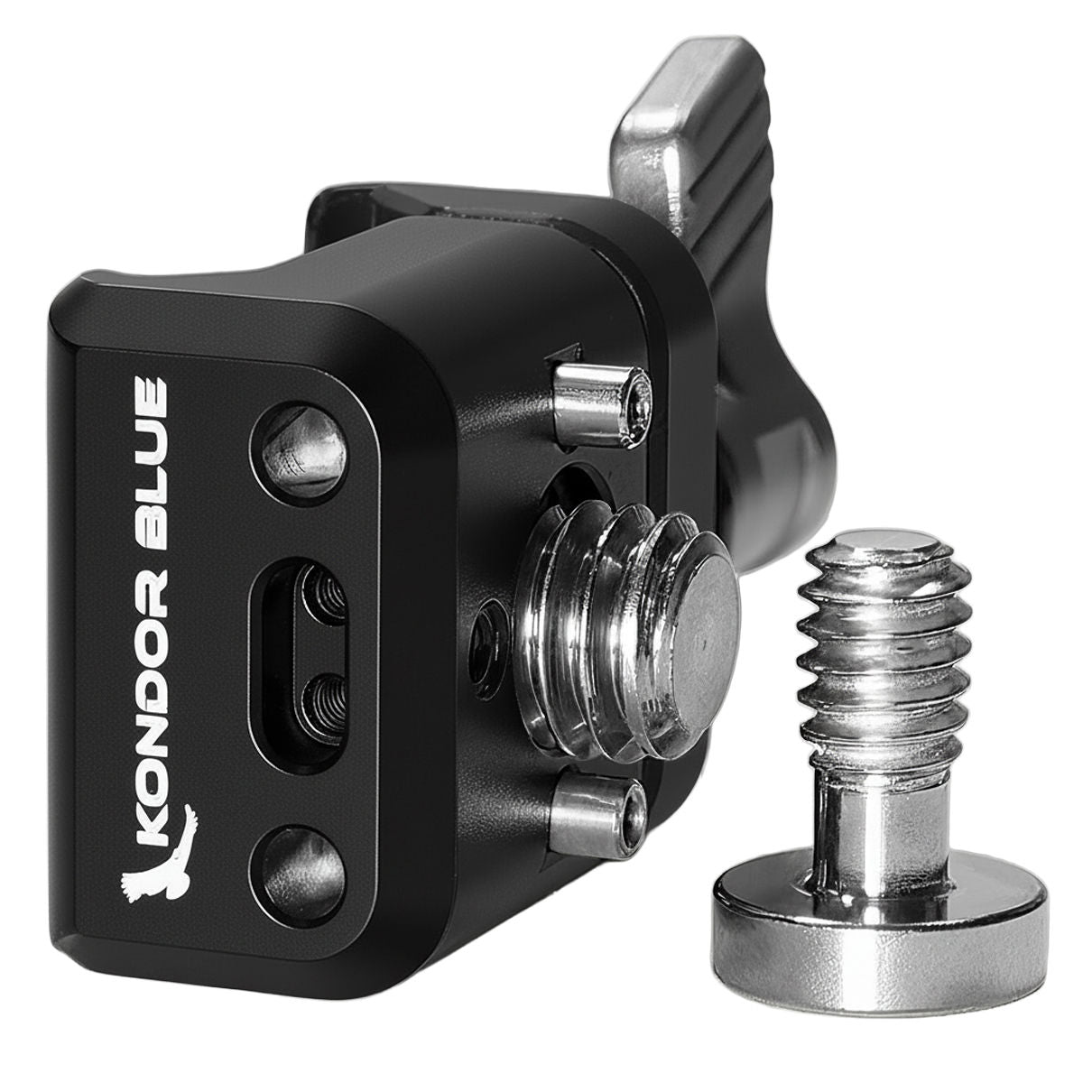Kondor Blue Anti Twist NATO Clamp, Black