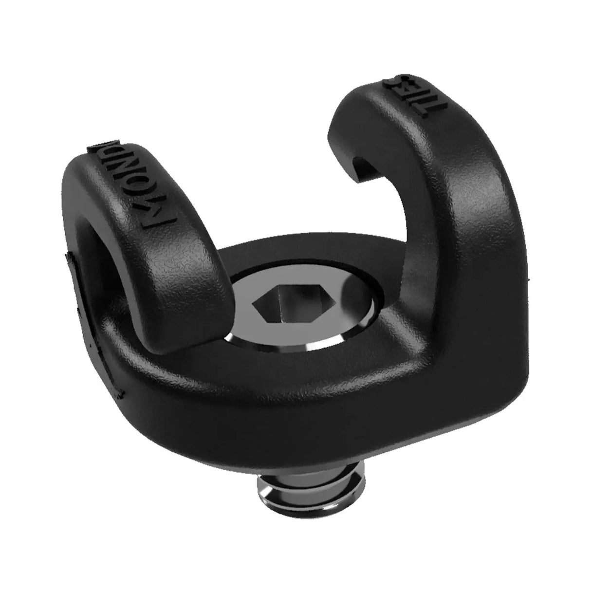 Kondor Blue KB-MT-5-Bk 1/4-20 Mondo Ties Cable Management Clips for Cameras, Raven Black 5-Pack