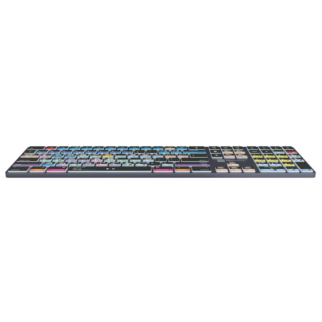 Logickeyboard TITAN Fender Studio Pro Wireless Backlit Keyboard for Mac