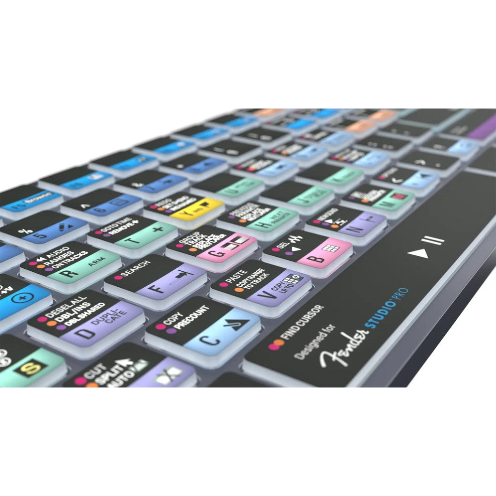 Logickeyboard TITAN Fender Studio Pro Wireless Keyboard for Windows