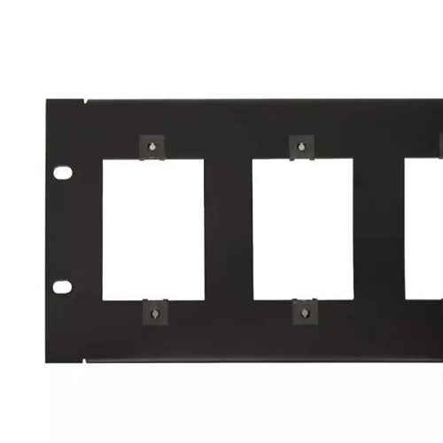 Lowell SG6P-3 3U 6-Slots standard gang panel rack mount