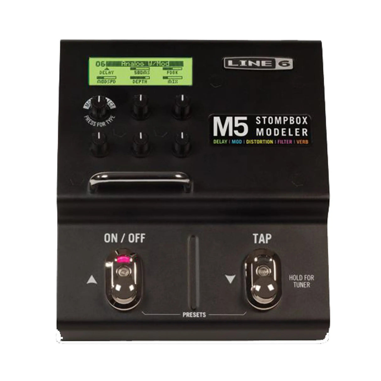 Line 6 M5 Stompbox Modeler Guitar Effects Pedal with Built-in Tuner