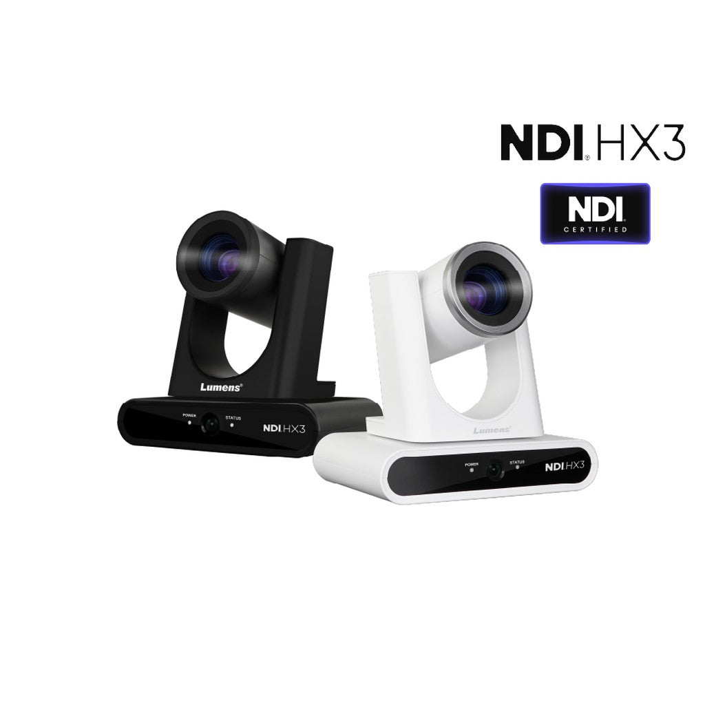 Lumens VC-TR41N 20x AI NDI HX3 Auto-Tracking PTZ Camera