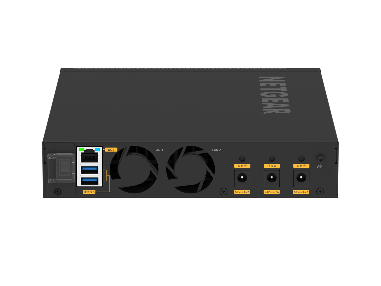 NETGEAR M4350-8M2V (MSM4310) 8x2.5G PoE++ (119W base, up to 551W) and 2x25G SFP28 Fully Managed Switch TAA Compliant