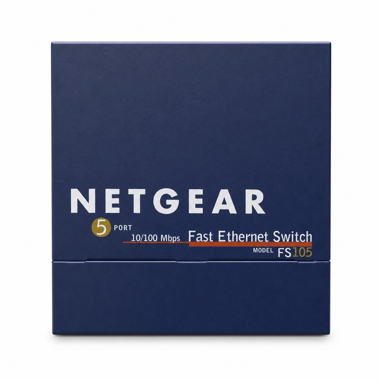 NETGEAR FS105 v2 5-Port 10/100 Fast Ethernet Unmanaged Switch (Used)