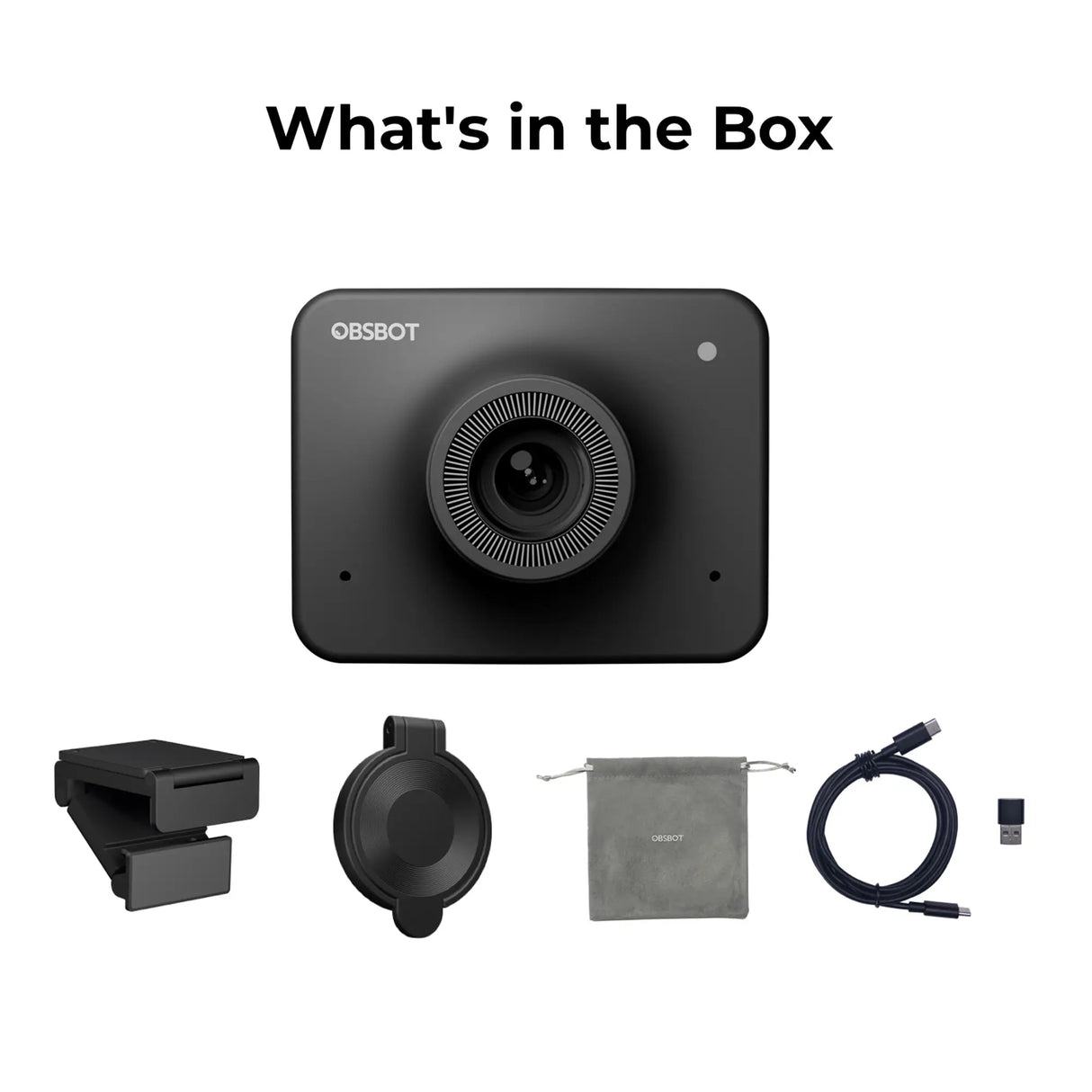 OBSBOT Meet HD AI-Powered Ultra-Wide 1080p Webcam