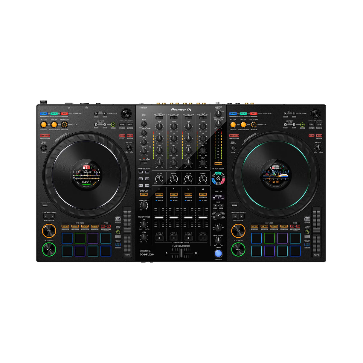 Pioneer DJ DDJ-FLX10 4-Channel DJ Controller