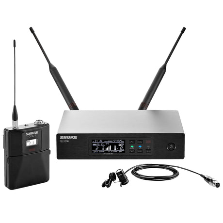 Shure QLXD14/85 Wireless Lavalier Microphone System with WL185 - G50: 470 - 534 MHz