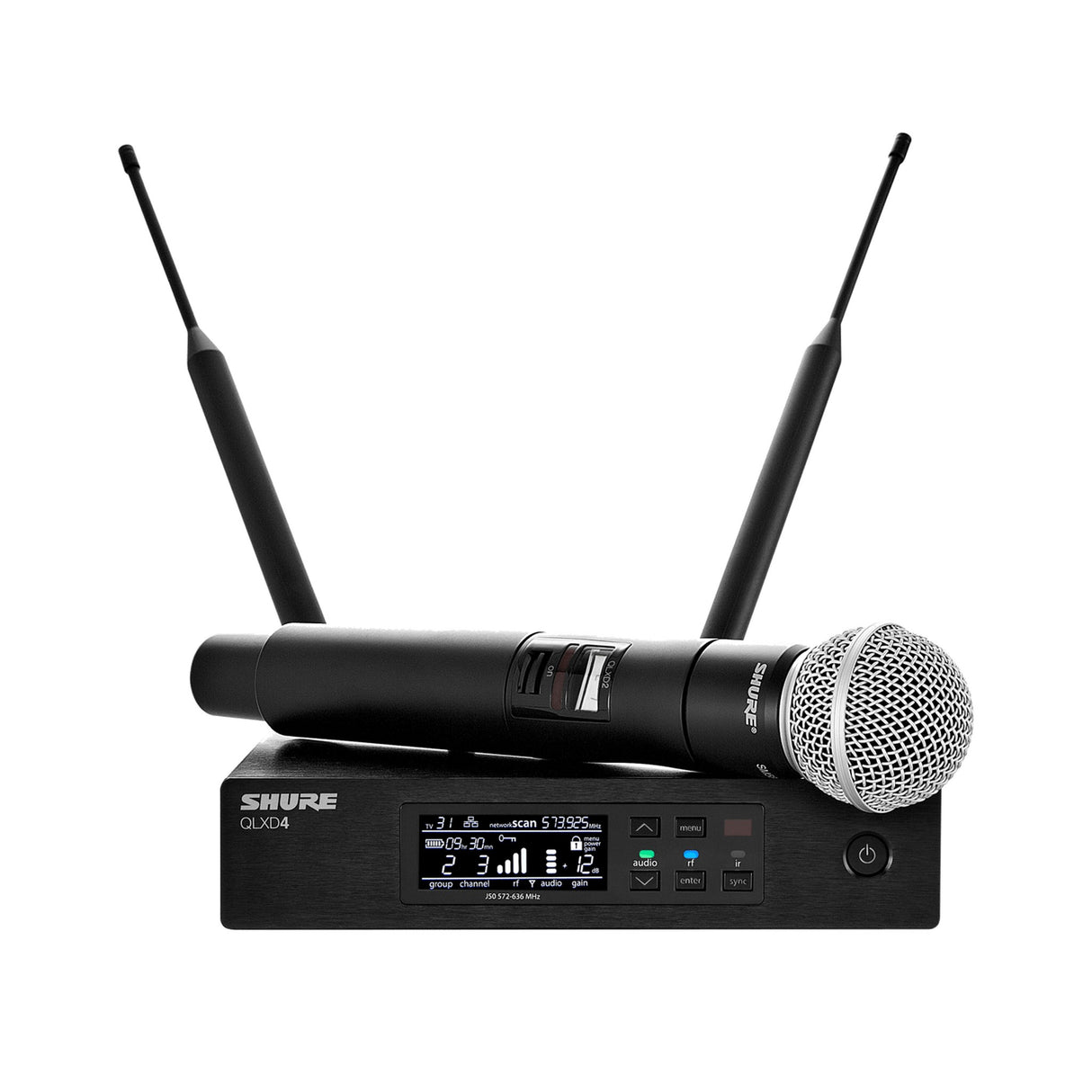 Shure QLXD24/SM58 Handheld Wireless System - G50: 470 - 534 MHz