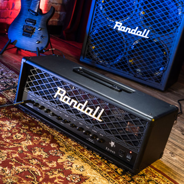 Randall RD100H 100W 3-channel tube amplifier head with 12AX7 6L6 tubes XLR speaker emulator and footswitch
