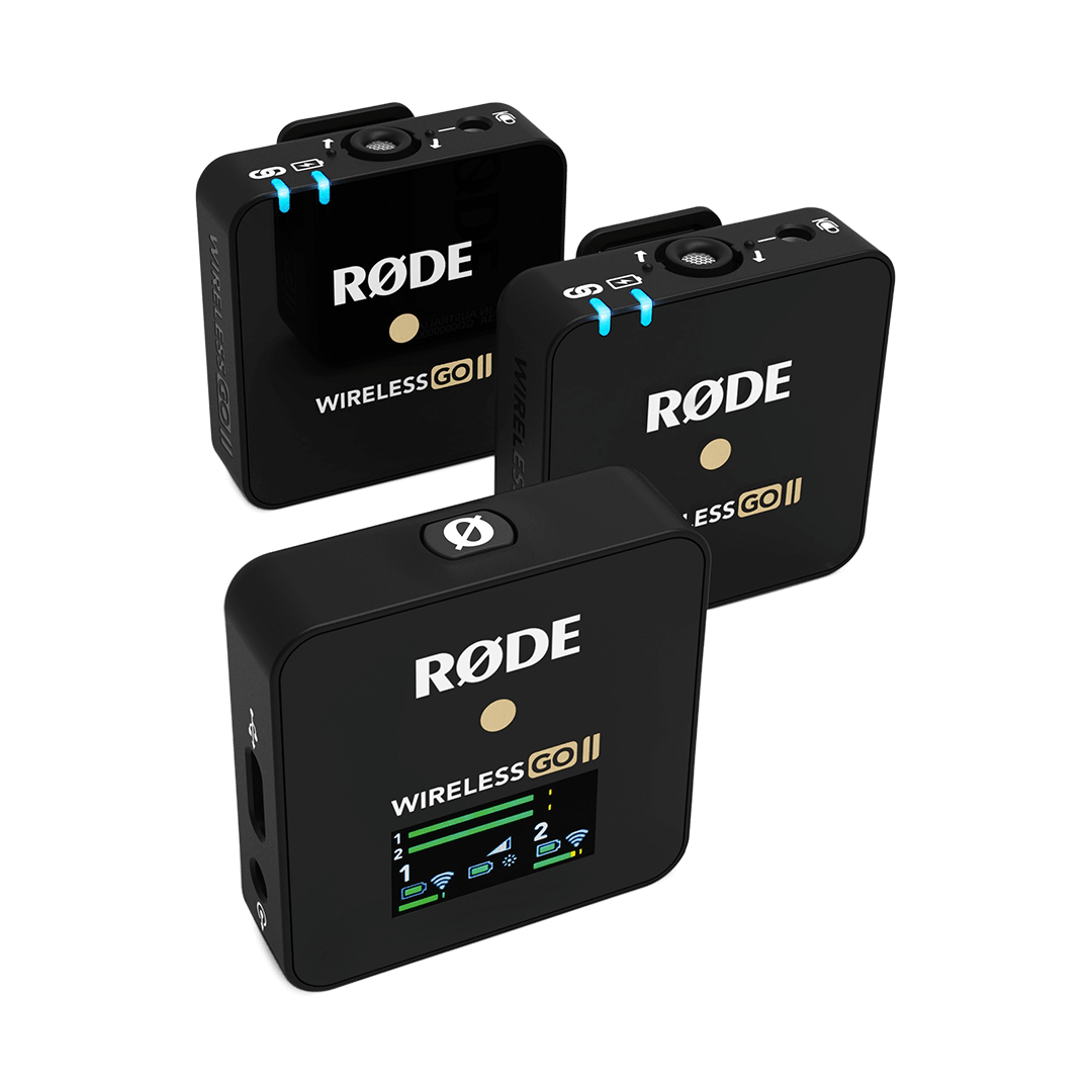 RODE Wireless ME Microphone System with Wireless GO II bundle