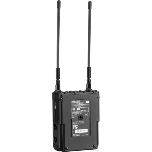 Sony URX-P03D/14 UWP-D 2-channel portable wireless receiver UC14 470 to 542 MHz with USB power headphone output and 3-channel mixer