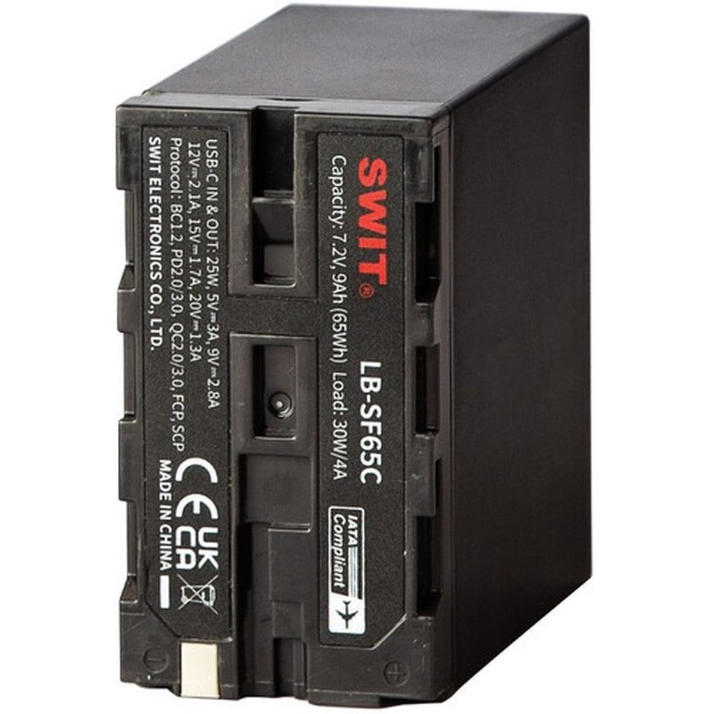 SWIT LB-SF65C 65Wh Sony L-Series NP-F Battery with D-Tap & USB-C