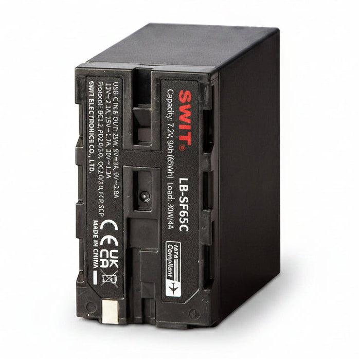 SWIT LB-SF65C 65Wh Sony L-Series NP-F Battery with D-Tap & USB-C