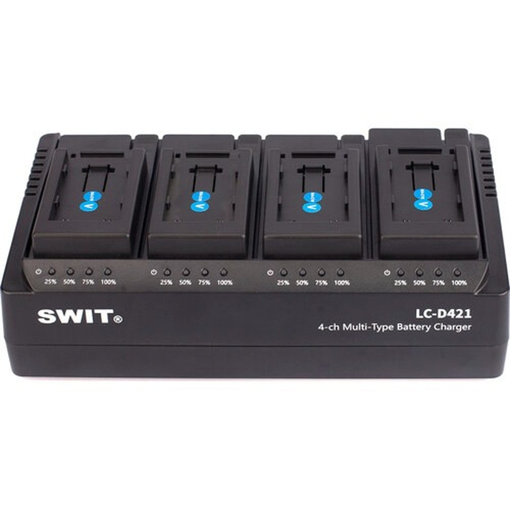 SWIT LC-D421V 4-Channel JVC BN-VF823 Battery Charger