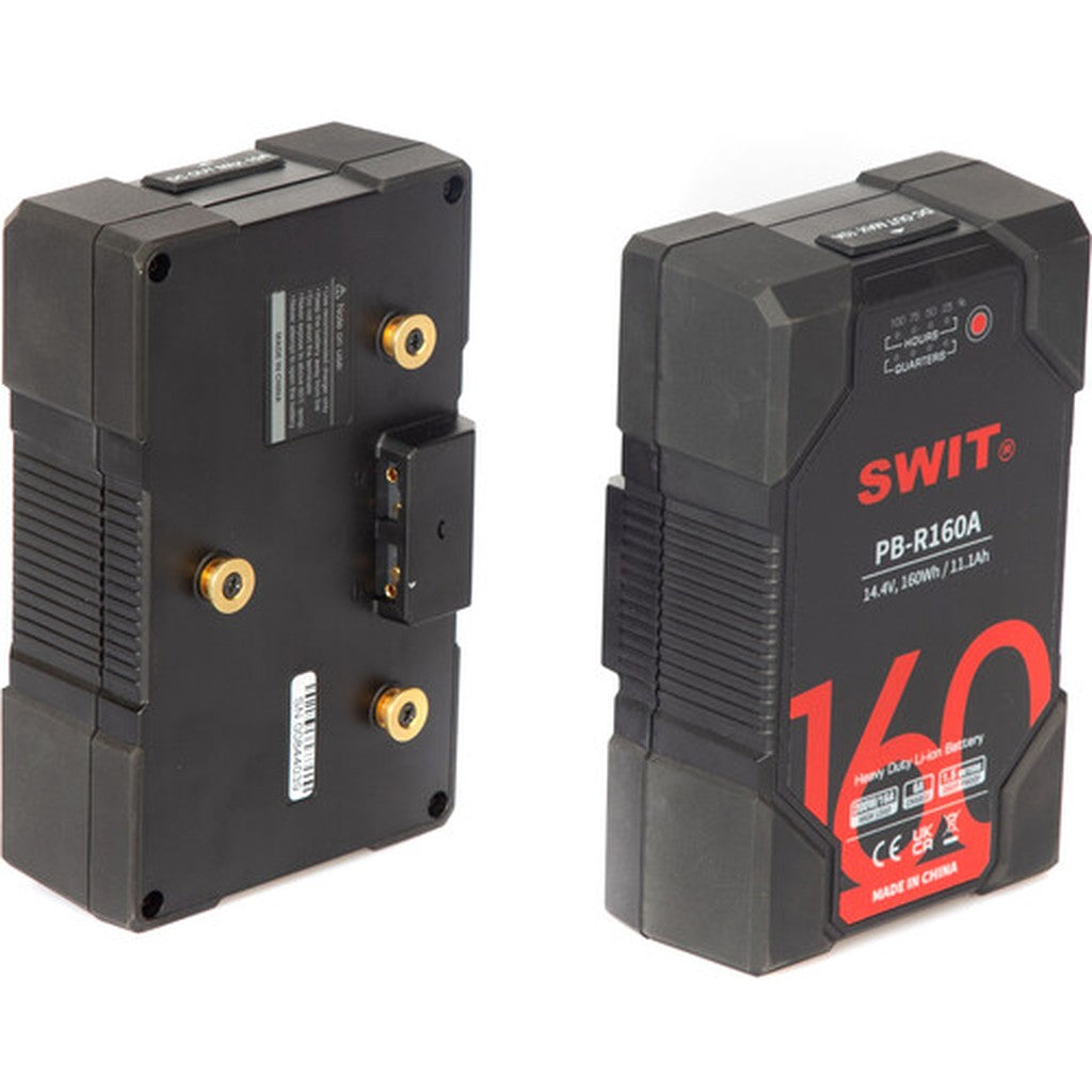 SWIT PB-R290A and PB-R160A Heavy-Duty Gold Mount Batteries