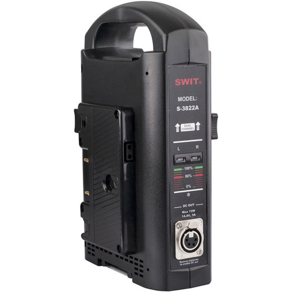 SWIT S-3822A 2-Channel 3A Gold Mount Battery Charger