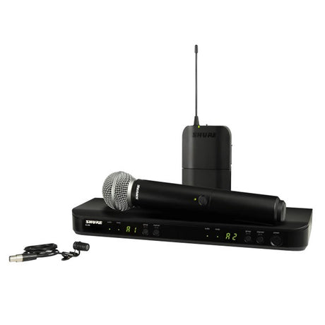 Shure BLX1288/W85 Wireless Handheld and Lavalier Combo System