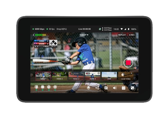 YOLOLIV YOLOBOX ULTRA Portable 4K Multi-Camera Encoder/Switcher/Monitor/Recorder
