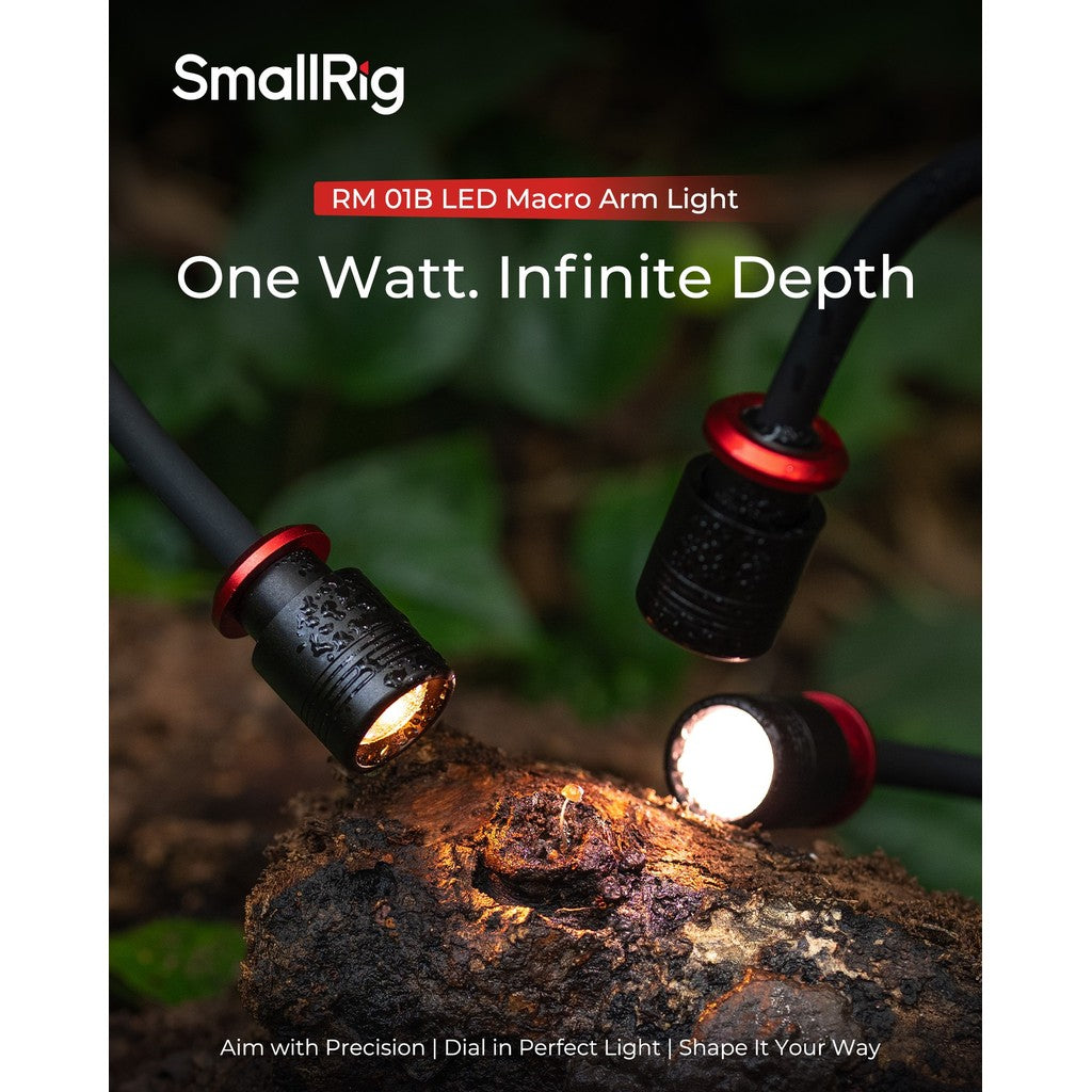 SmallRig RM 01B 1W Macro Photography LED Light