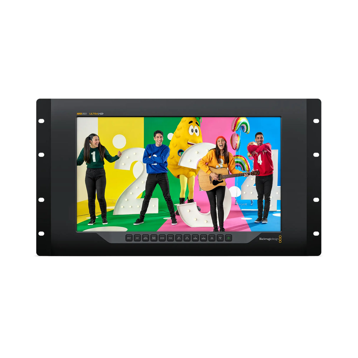 Blackmagic Design SmartView 4K G3 Ultra HD Broadcast Monitor, 12G-SDI/SMPTE-2110 IP