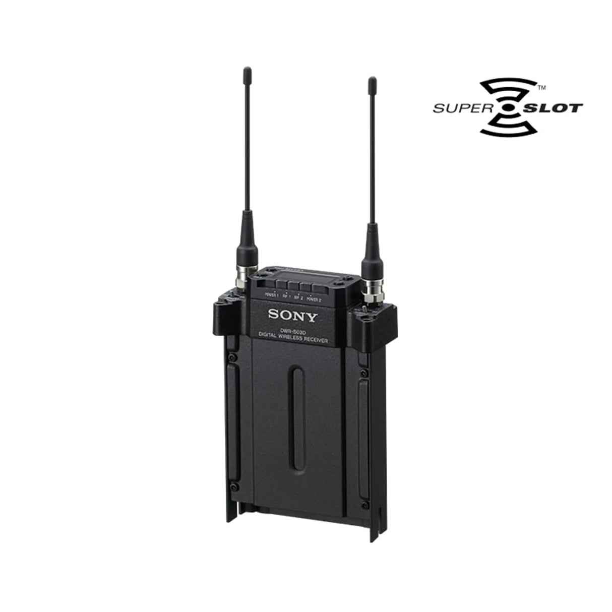 Sony DWR-S03D DWX Gen3 2-Channel Digital Wireless Slot-In Receiver with DWA-SLAS1 Slot Plate Adapter