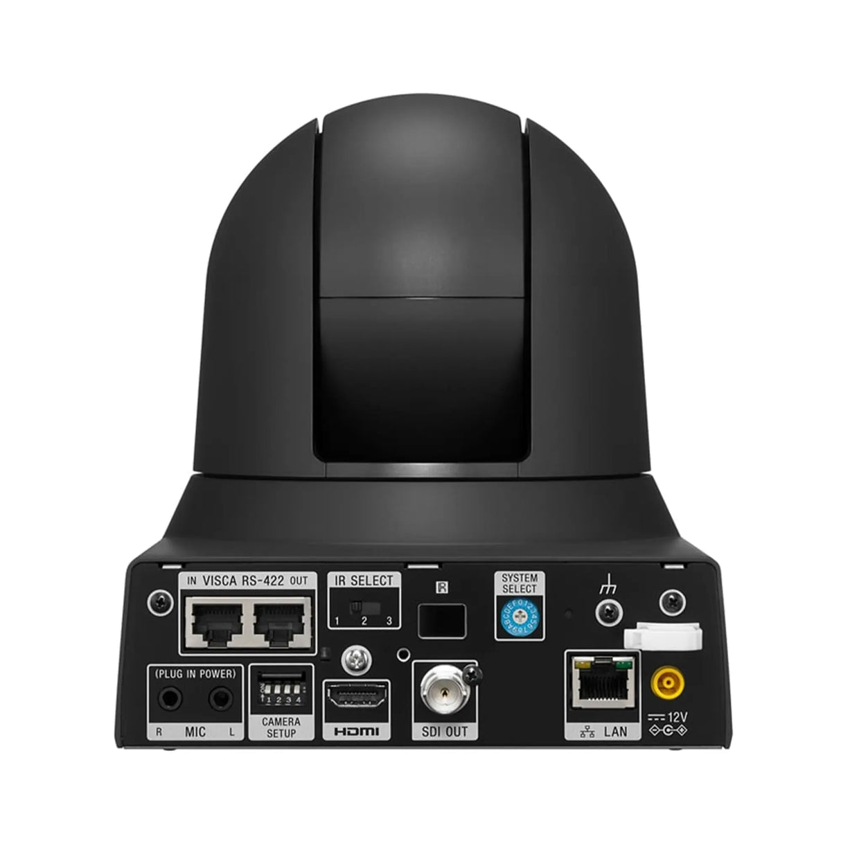 Sony SRG-X120 HD 3G-SDI/NDI/Stream 12x PTZ Camera, Black