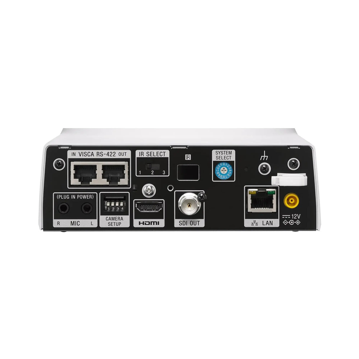 Sony SRG-X120 HD 3G-SDI/NDI/Stream 12x PTZ Camera, Black